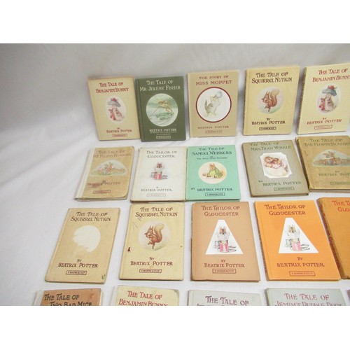 55a - Collection of early and later Beatrix Potter hardbacks (32)