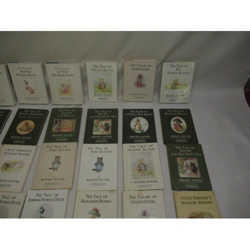 56a - Beatrix Potter hardbacks some with dust jackets (29)