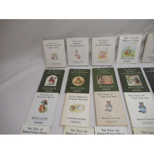 56a - Beatrix Potter hardbacks some with dust jackets (29)