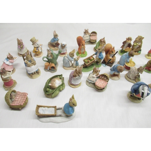 30 - Twenty nine Border Fine Arts Beatrix Potter miniature figurines (29)