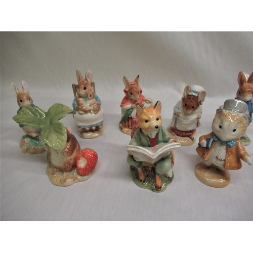 31 - Ten Border Fine Arts Beatrix Potter figurines including 