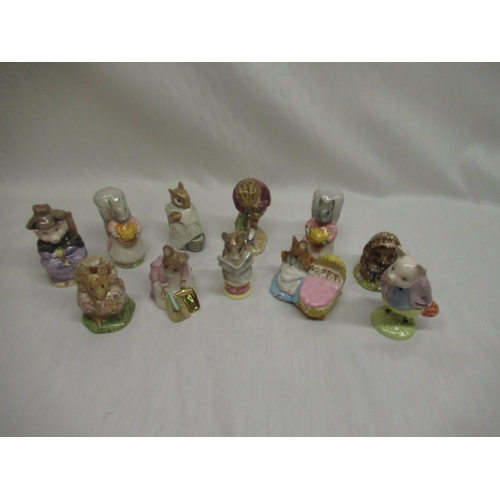 43 - Eleven Beswick Beatrix Potter figurines including 