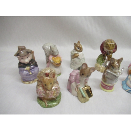 43 - Eleven Beswick Beatrix Potter figurines including 