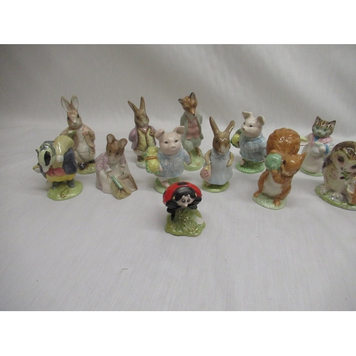 44 - Twelve Royal Albert Beatrix Potter figurines including 