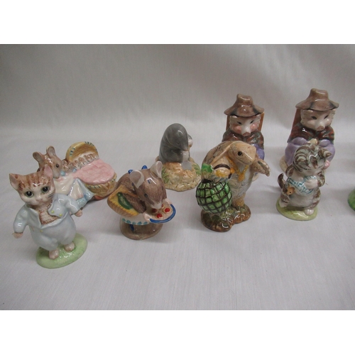 46 - Twelve Royal Albert Beatrix Potter figurines including 