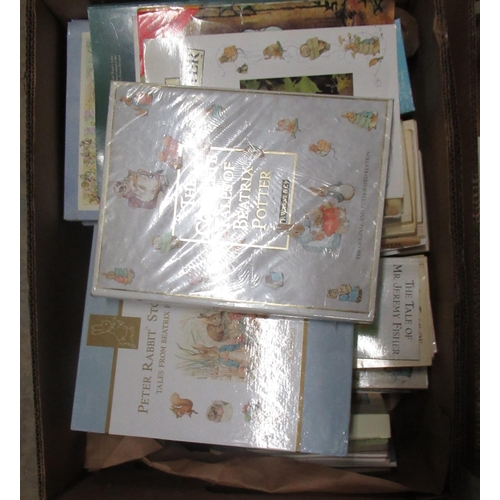 58a - Beatrix Potter related books (two boxes)