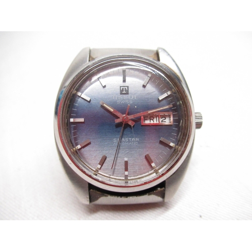 60 - Mid 1970's Tissot Sea Star automatic with day date, stainless steel case on original jubilee bracele... 