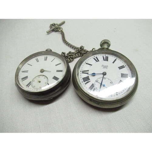 63 - Victorian open faced key wound pocket watch, gilt full plate lever movement no. 23407, Limit no.2 ke... 