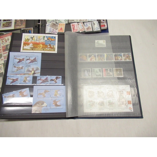 73 - Three stamp albums relating to Gibralter