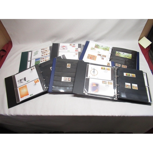 75 - Six stamp albums relating to Republic of Ireland