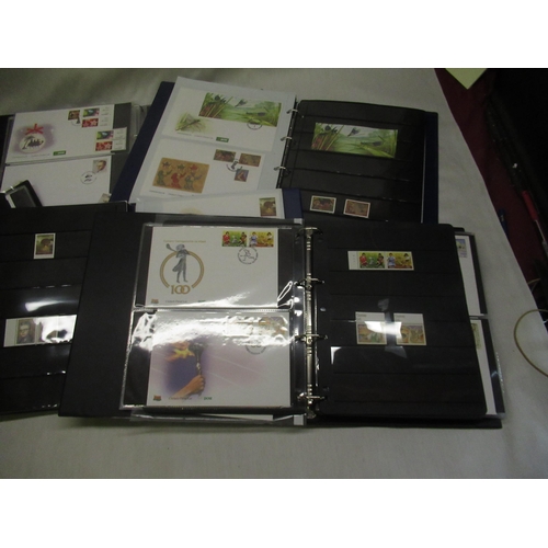 75 - Six stamp albums relating to Republic of Ireland