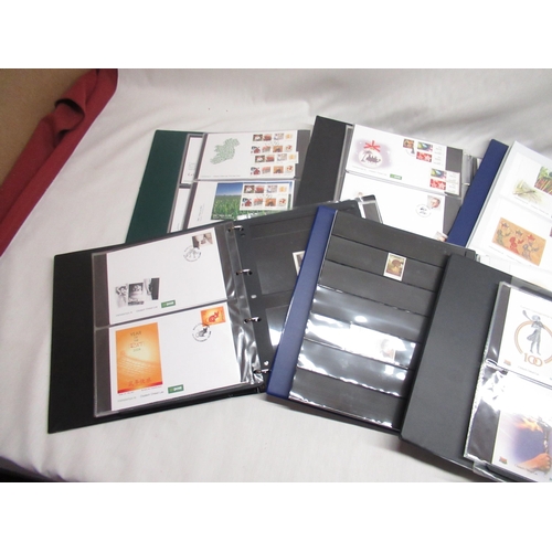 75 - Six stamp albums relating to Republic of Ireland