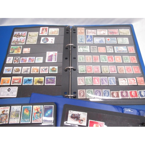 79 - Three stamp albums relating to Russia, Soviet Union, DDR, and the SAAR Protectorate