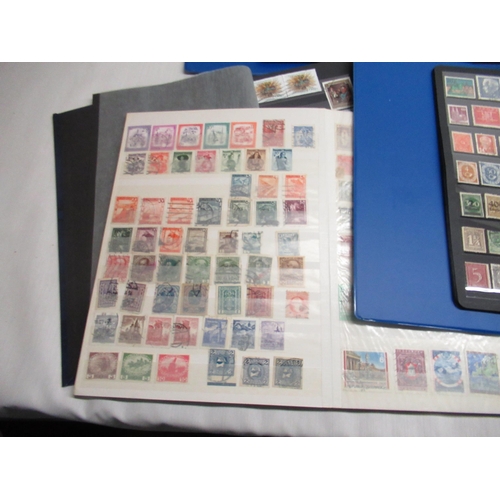 81 - Six stamp albums relating to Germany, Poland, Austria and Hungary