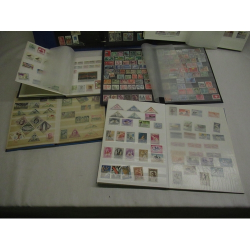 86 - Six stamp albums relating to Italy, Vatican, Greece, Monaco, San Marino, Switzerland