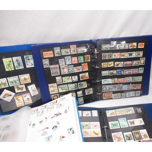 87 - Twelve stamp albums relating to  Asia incl. China, Indonesia, Hong Kong etc