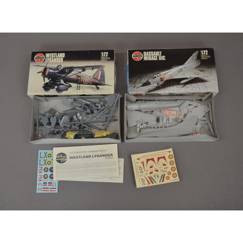 123 - Collection of various boxed semi-made models, various scales