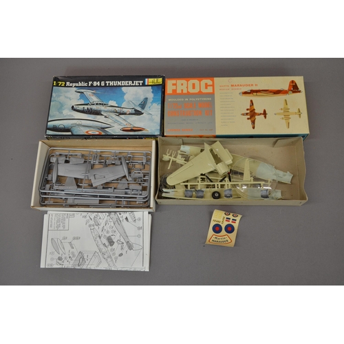 123 - Collection of various boxed semi-made models, various scales