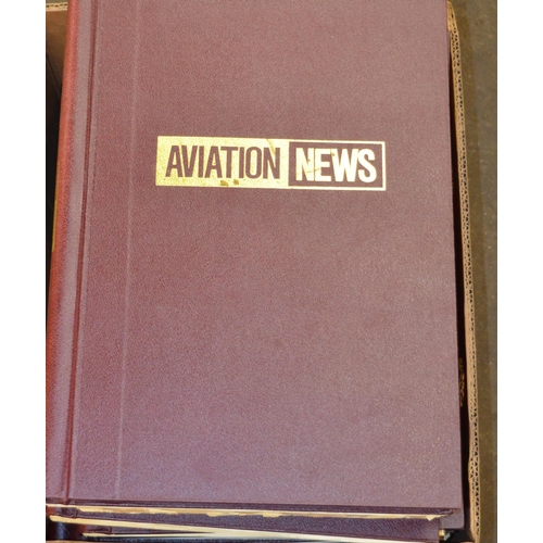 178 - Eleven binders of Aviation News