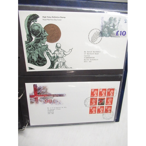 16 - GB FDCs 1969-00, definitives including higher values