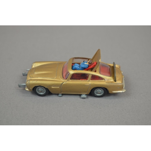 38 - Corgi Playcraft vehicle no. 261 James Bond Aston Martin DB5 from Goldfinger, with working functions.... 