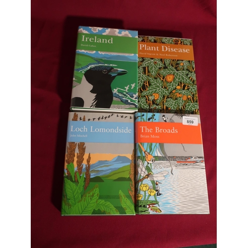 328 - New Naturalists 'The Broads' by Brian Moss, 'Loch Lomondside' by John Mitchell, 'Plant Disease' by D... 