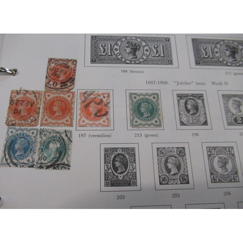 536A - Collection of GB, Guernsey and Jersey post-Victorian stamps in SG albums, mostly ERII used (6)