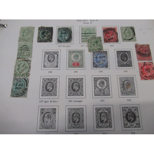 536A - Collection of GB, Guernsey and Jersey post-Victorian stamps in SG albums, mostly ERII used (6)