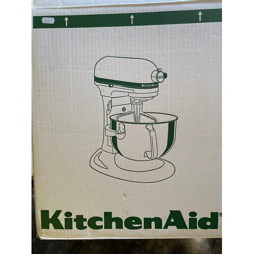 202 - Kitchen Aide Bowl, Lift Stand and Mixer, with instruction book and Recipes, Refurbished ,110 Volt