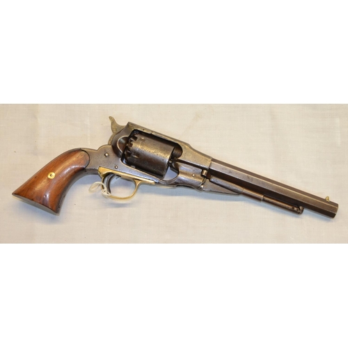 57 - Remington 1858 army type percussion cap revolver (A/F)