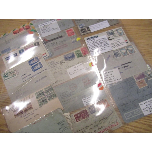 119 - Postal History - large collection of post-1900 Air Mail covers, mainly France, few South America etc... 