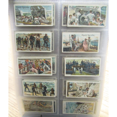 124 - Collection of cigarette cards, mainly part sets including Player's Riders of The World, Life on Boar... 