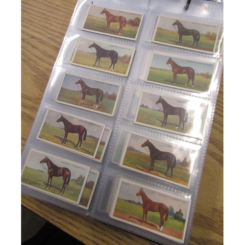 124 - Collection of cigarette cards, mainly part sets including Player's Riders of The World, Life on Boar... 