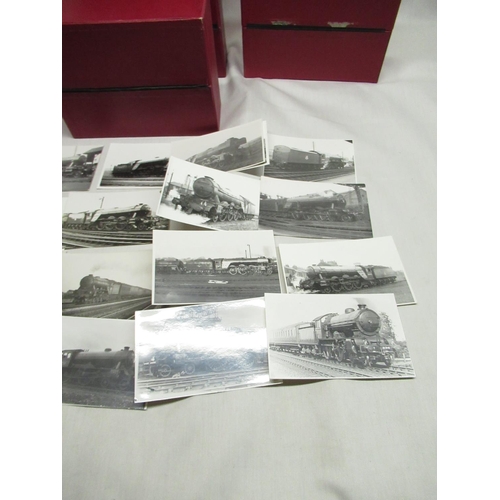 138 - Large quantity of C20th black and white railway photographs of tanks, locomotives etc for LNER and N... 