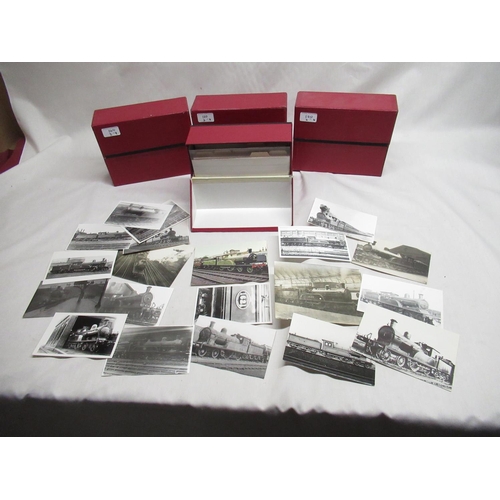 140 - Large quantity of C20th black and white photographs incl locomotives, tanks etc for LNER, NER, Yorks... 