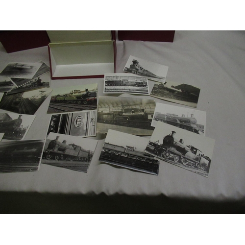 140 - Large quantity of C20th black and white photographs incl locomotives, tanks etc for LNER, NER, Yorks... 