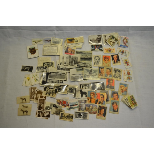 158 - Extensive collection of vintage cigarette cards, includes a number of completed albums, covering a w... 