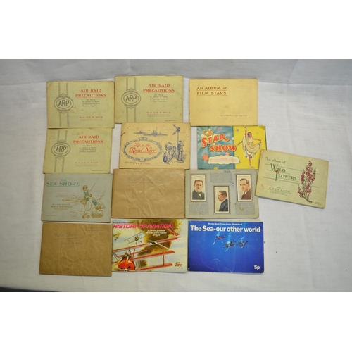 159 - Extensive collection of cigarettes cards on various subjects