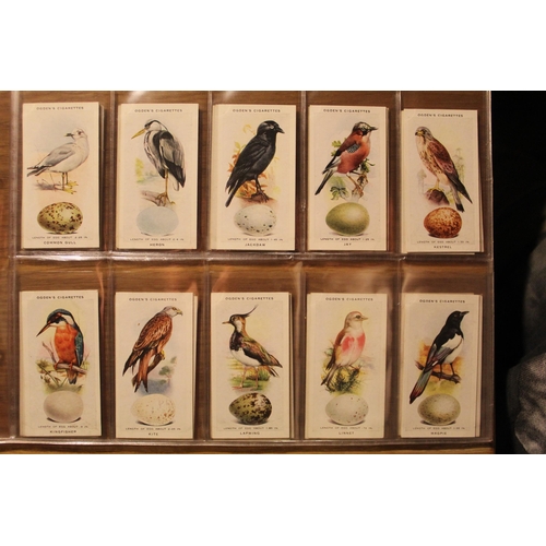 166 - Set of Ogdens 1939 British birds and their eggs (50) (cigarette cards)