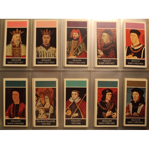 169 - Large and comprehensive collection folder of cigarette cards (full sets), The House of Craven kings ... 