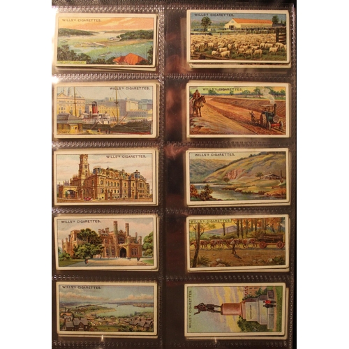 169 - Large and comprehensive collection folder of cigarette cards (full sets), The House of Craven kings ... 