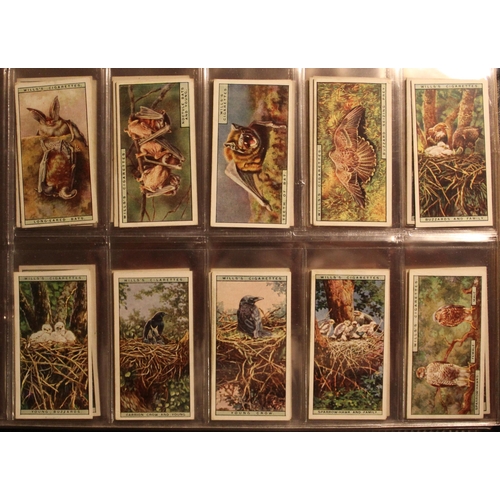 169 - Large and comprehensive collection folder of cigarette cards (full sets), The House of Craven kings ... 