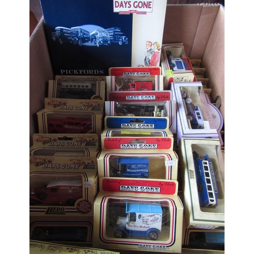 794 - Collection of boxed Lledo, Days Gone and promotional model diecast vehicles, approx 70 (2 boxes)