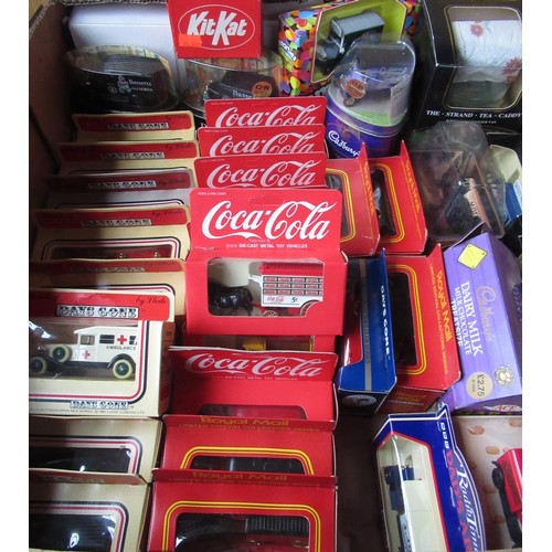 791 - Large collection of Lledo, Days Gone and promotional model diecast vehicles including Coca-Cola, Roy... 