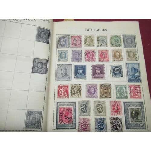 782 - Small stamp album containing a collection of stamps including Canada France, French colonies, German... 