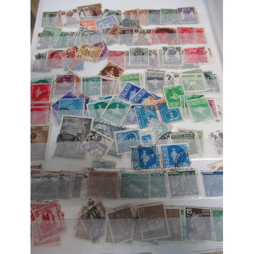 146 - Large collection of world stamps in SG albums, mostly used, collection of FDC's for GB, Australia, e... 