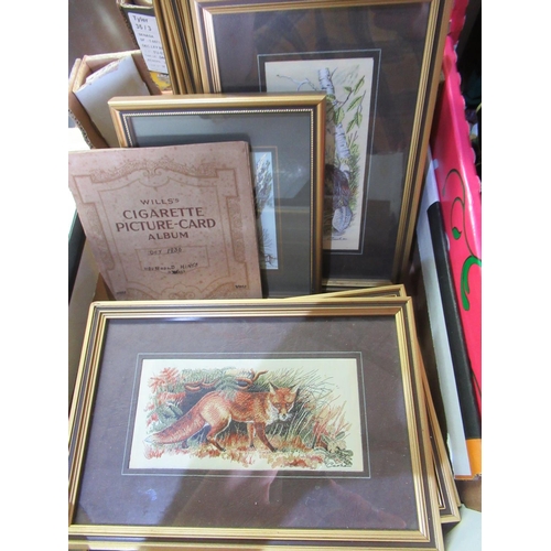 187 - Collection of fifteen J & J Cash Ltd woven silk and rayon Wildlife Series and other studies, and a W... 