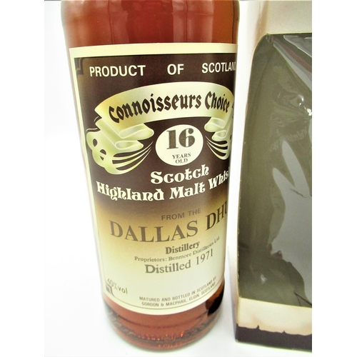 1 - Dallas Dhu 1970 16 Year Old Scotch Highland Malt Whisky, Gordon & MacPhail Connoisseurs Choice Disti... 