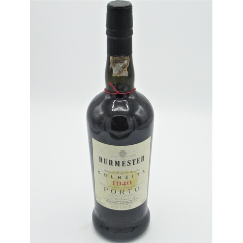 12 - Burmester Colheita 1940 Vintage Port, bottled 2018, 750ml 20%vol, 1btl