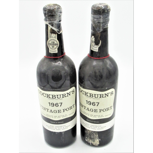 19 - Cockburn's Vintage Port 1967, 75cl 20%vol 2btls